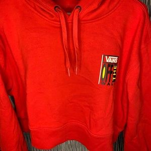 CROPPED VANS HOODIE